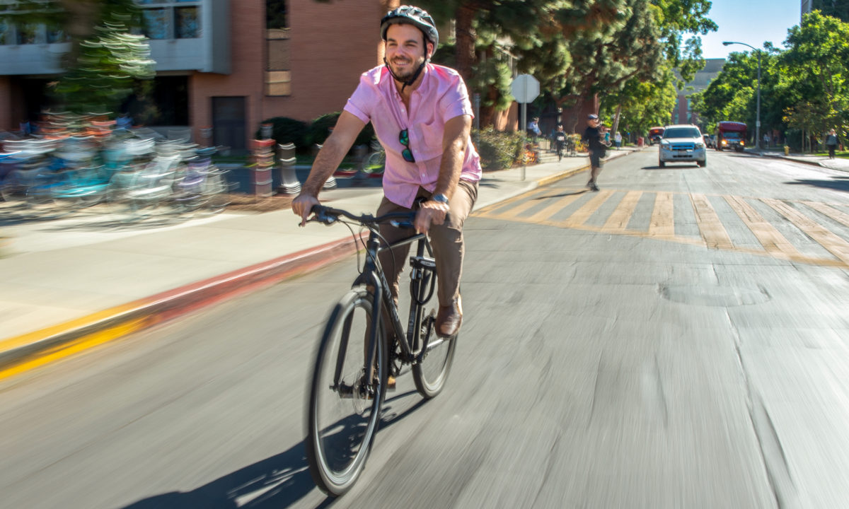 What’s it like to bike to work in Los Angeles?
