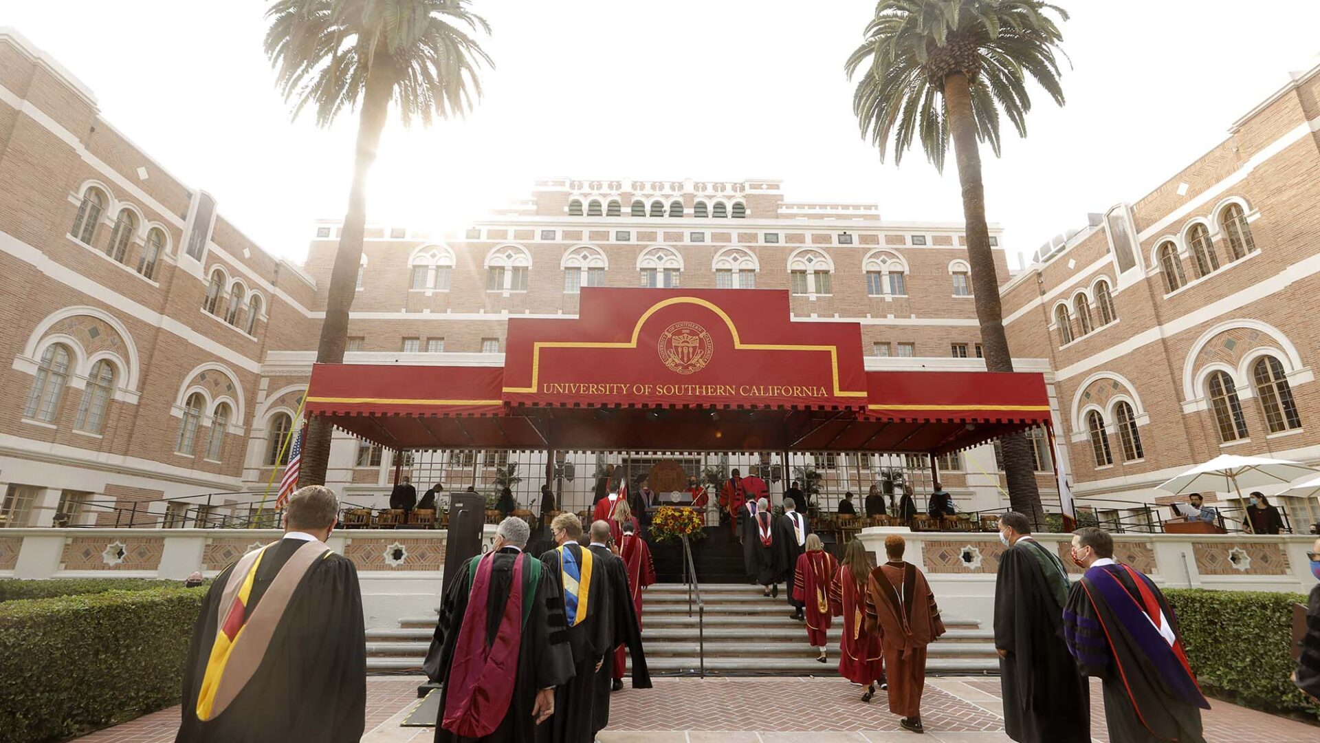 8/19/21 Los Angeles, CA USC Fall New Student Convocation Photo by: Steve Cohn (310) 277-2054 www.stevecohnphotography.com © 2021