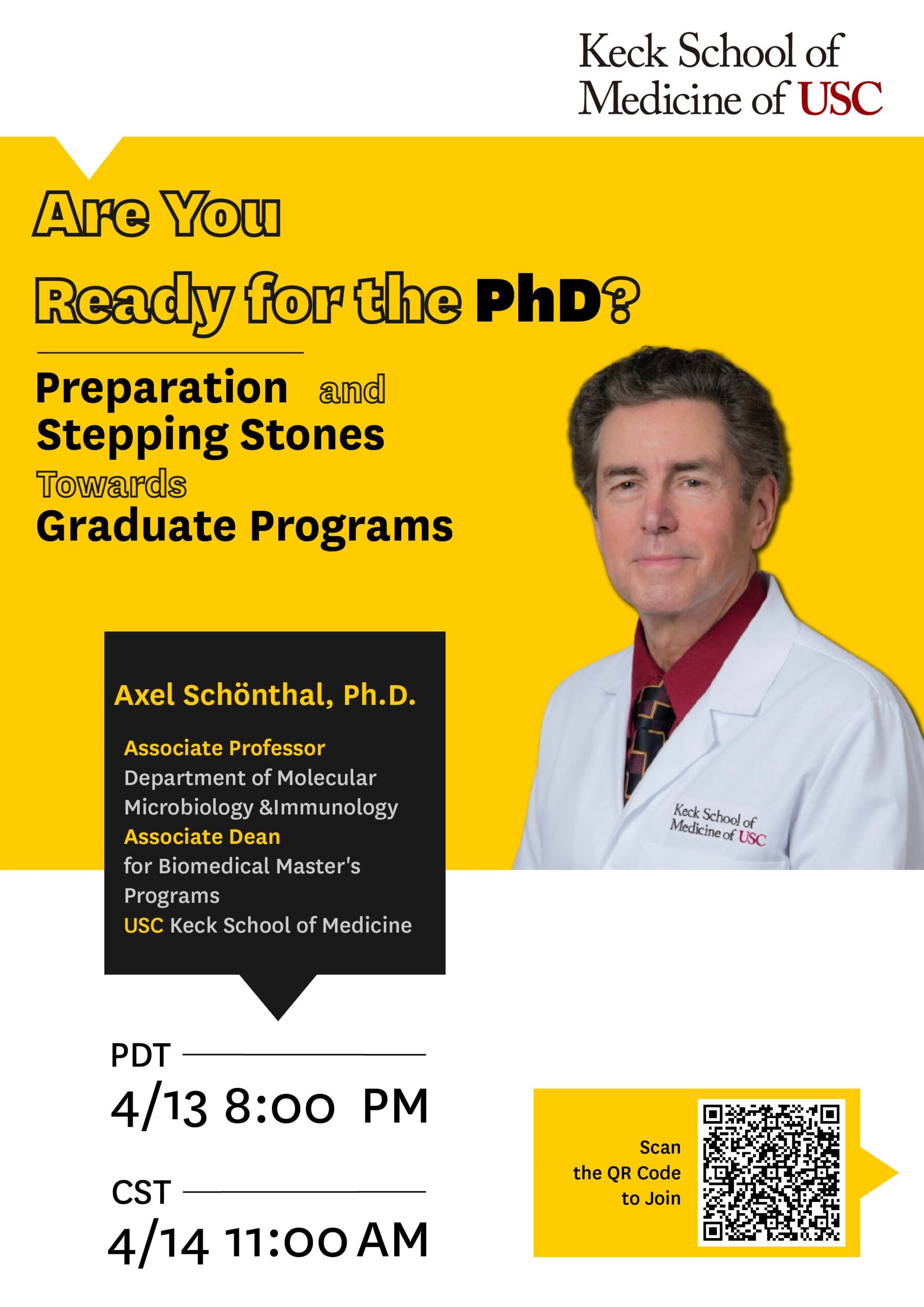Are You Ready for the PhD? — Preparation and Stepping Stones Towards Graduate Programs