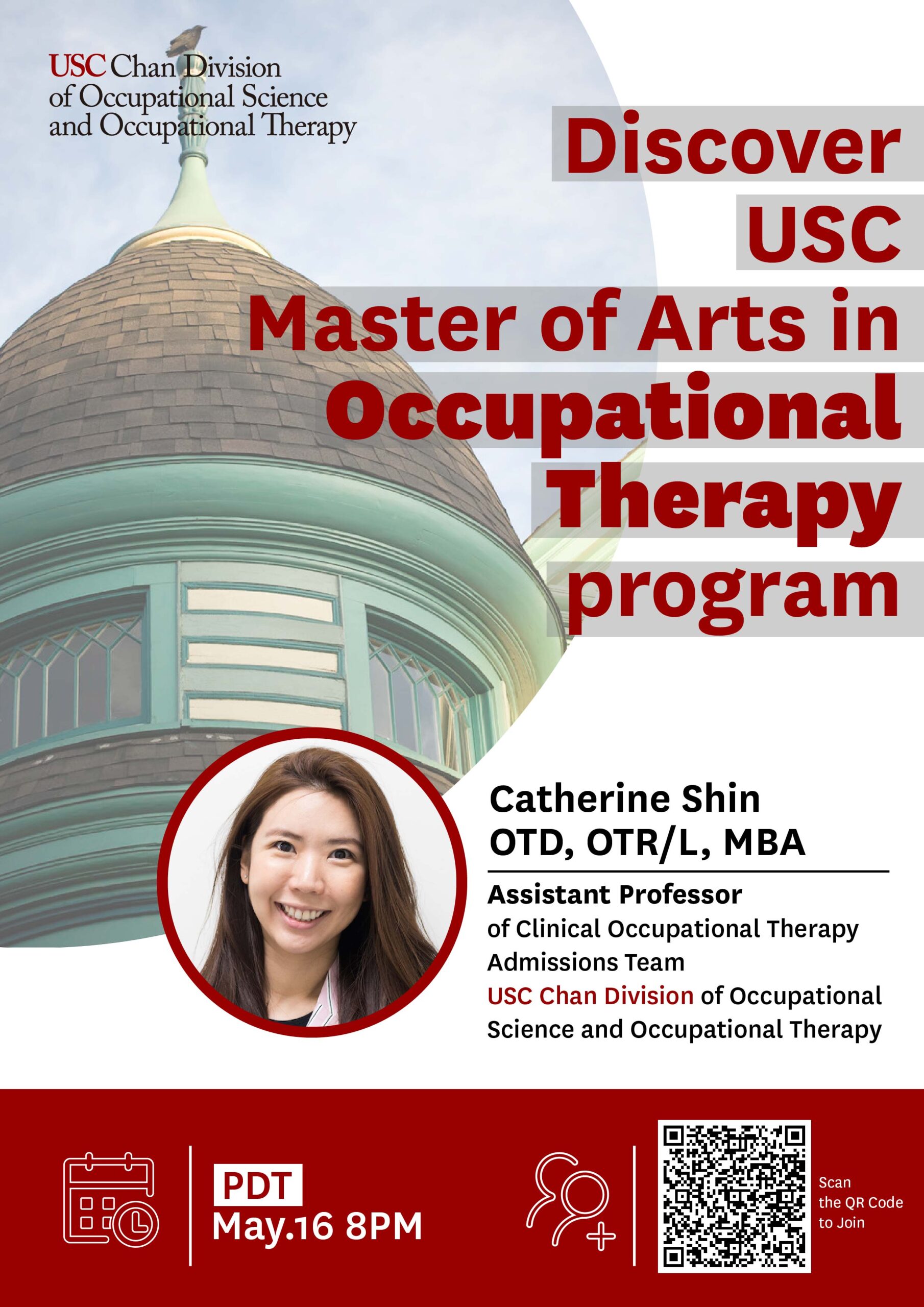 Discover USC Master of Arts in Occupational Therapy program
