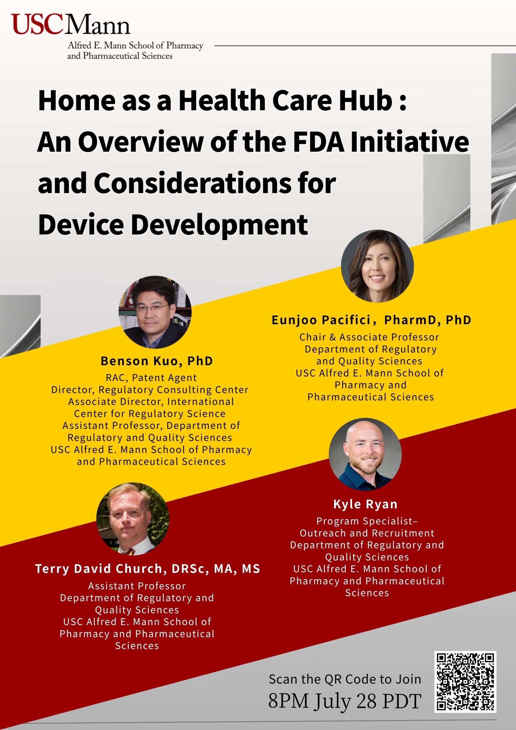 Home as a Health Care Hub : An Overview of the FDA Initiative and Considerations for Device Development