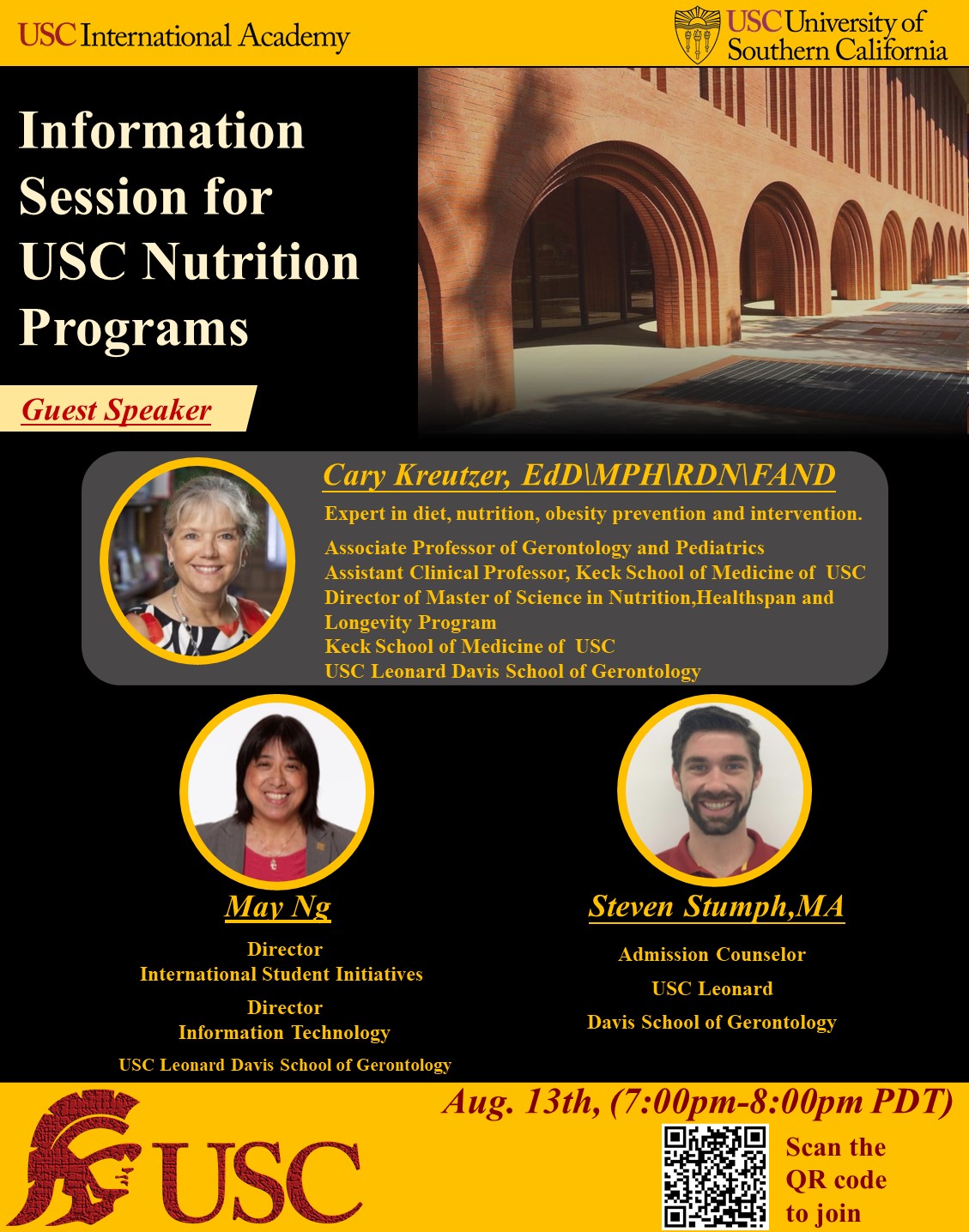 Information Session for USC Nutrition Programs