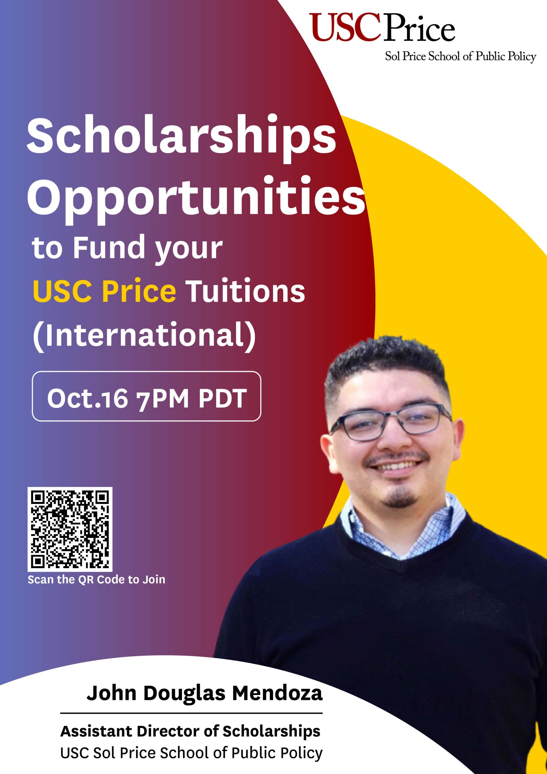 Scholarships Opportunities to Fund your USC Price Tuitions (International)