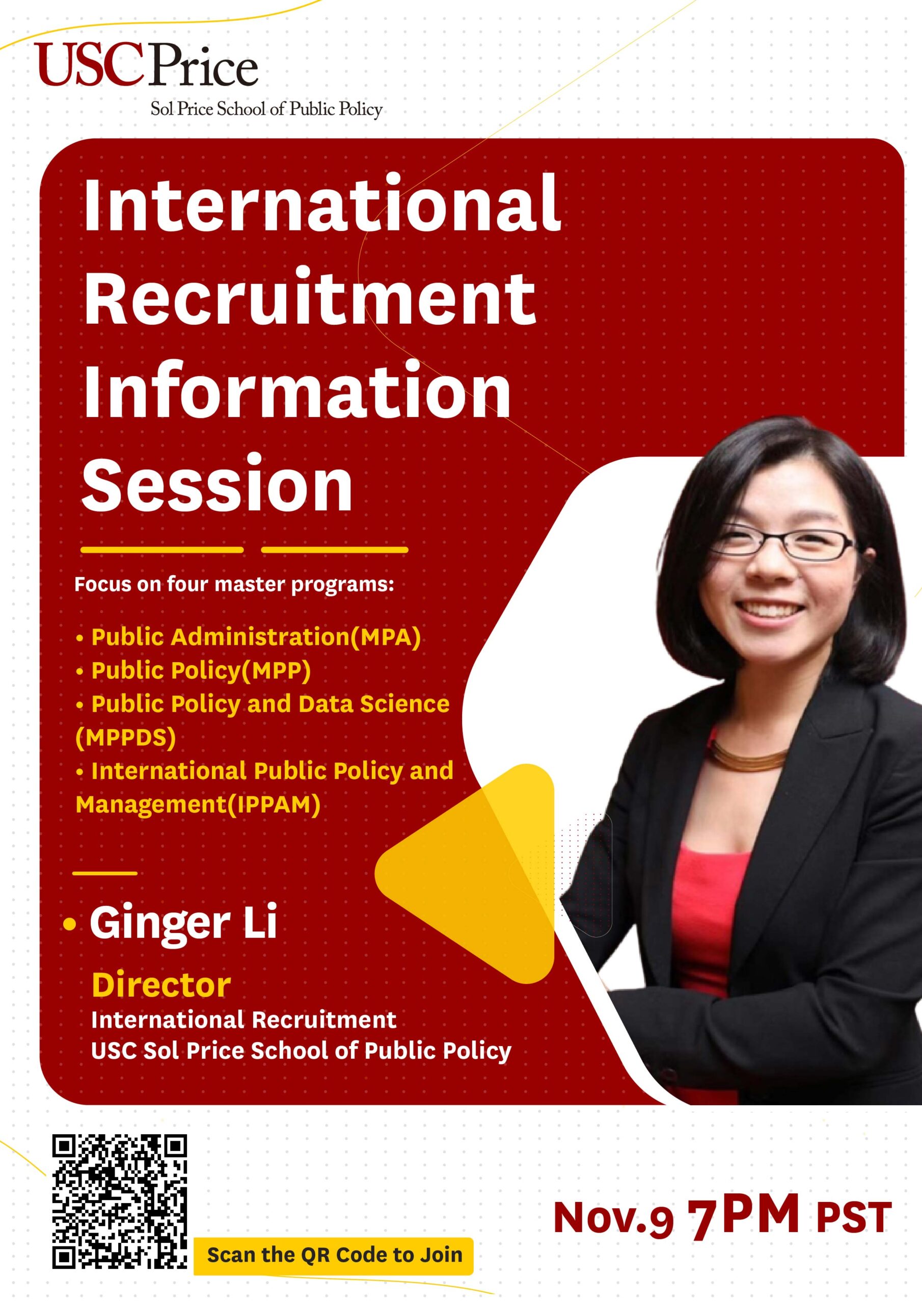 International Recruitment Information Session