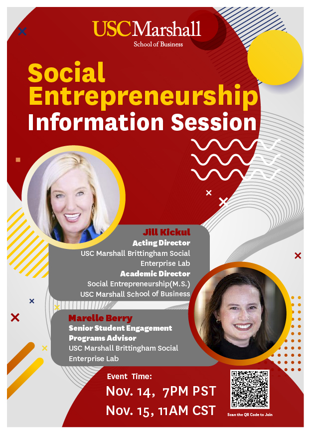 Social Entrepreneurship (M.S.) Info Session