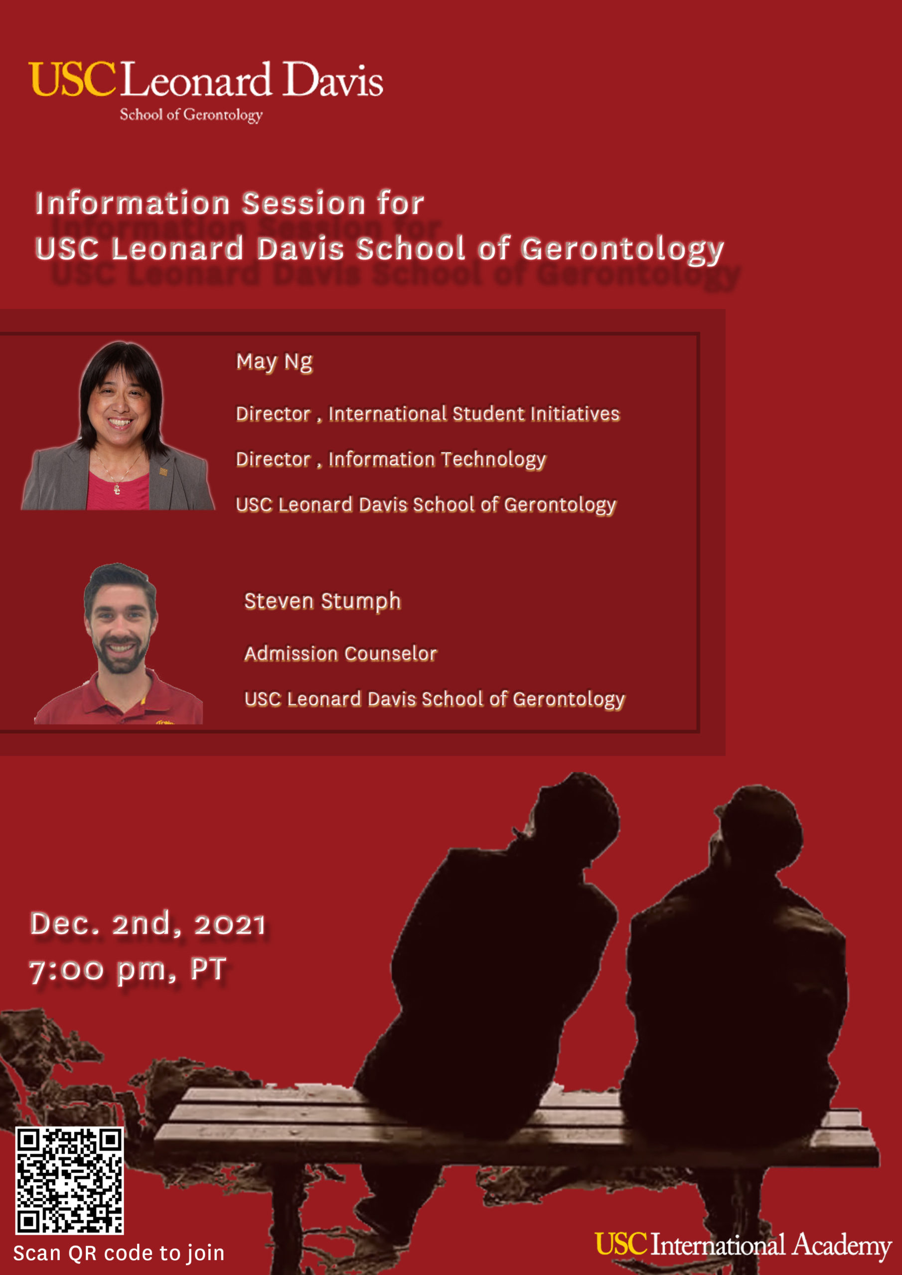 Information Session for USC Leonard Davis School of Gerontology