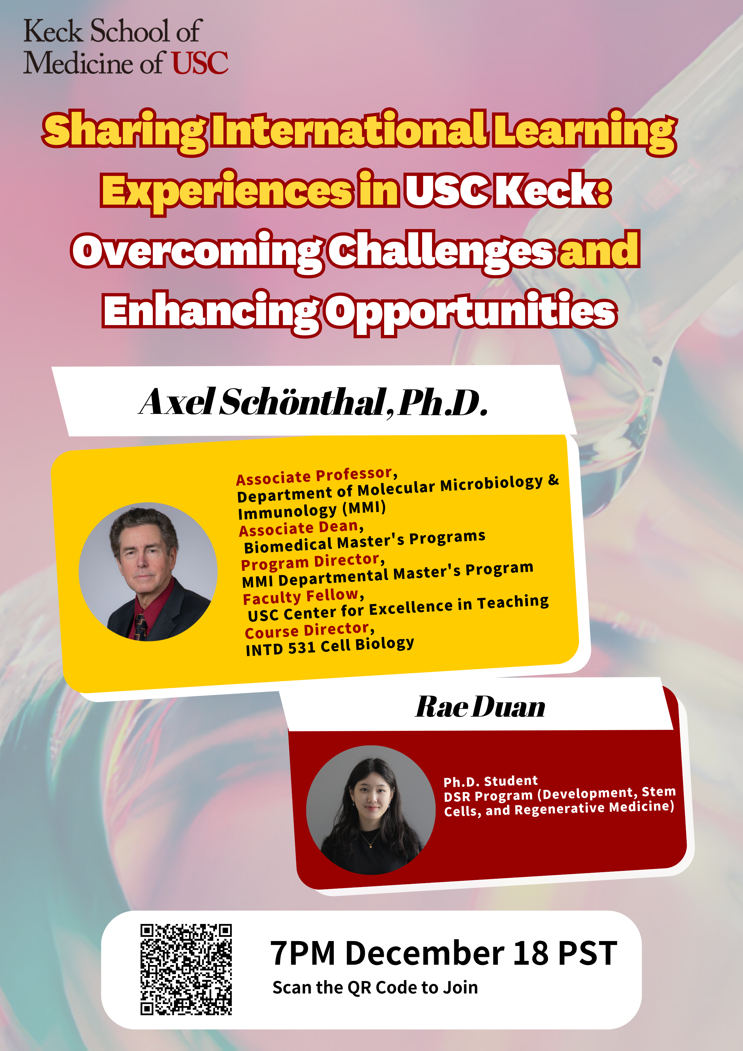 Sharing International Learning Experiences in USC Keck: Overcoming Challenges and Enhancing Opportunities