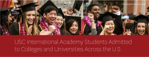 USC International Academy Admitted Schools